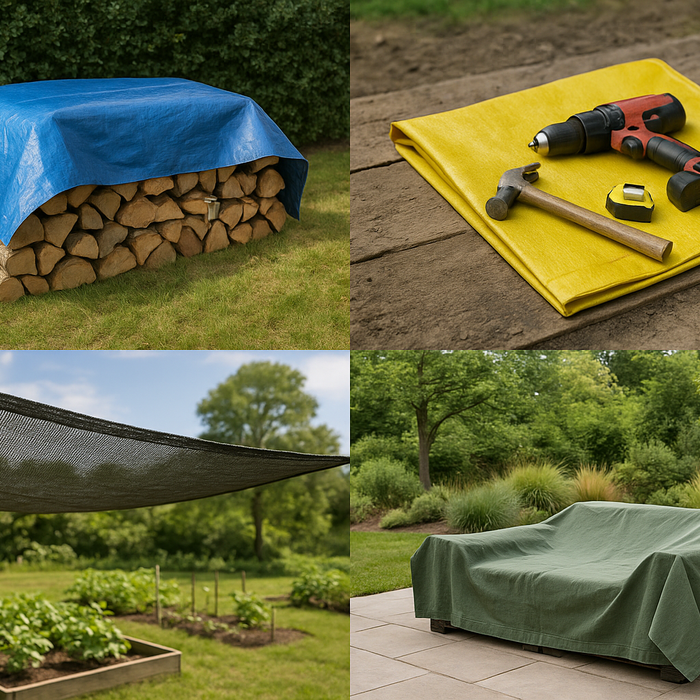 Tarps in use - Tarps for Dummies