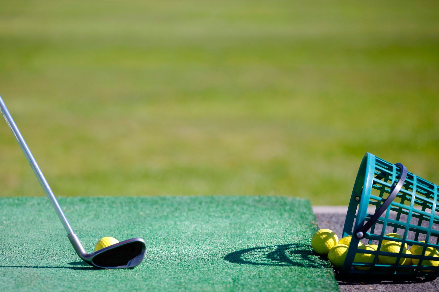 Make a Golf Driving Range with a Tarp