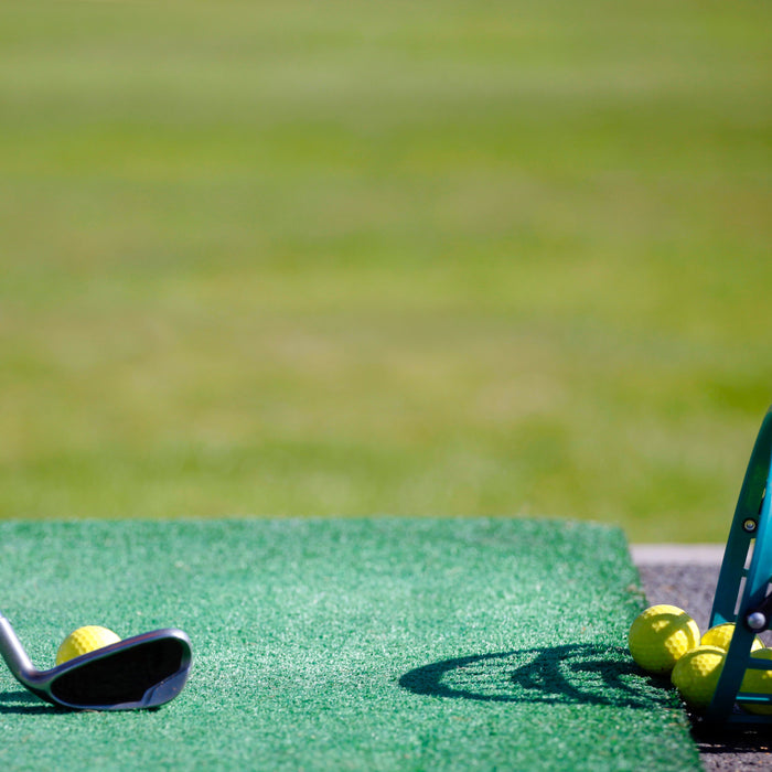 Make a Golf Driving Range with a Tarp