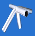 1 3/8" High Peak Top Center with Center Pole - 5 Way Fitting (HP5F-138) - Tarps.com