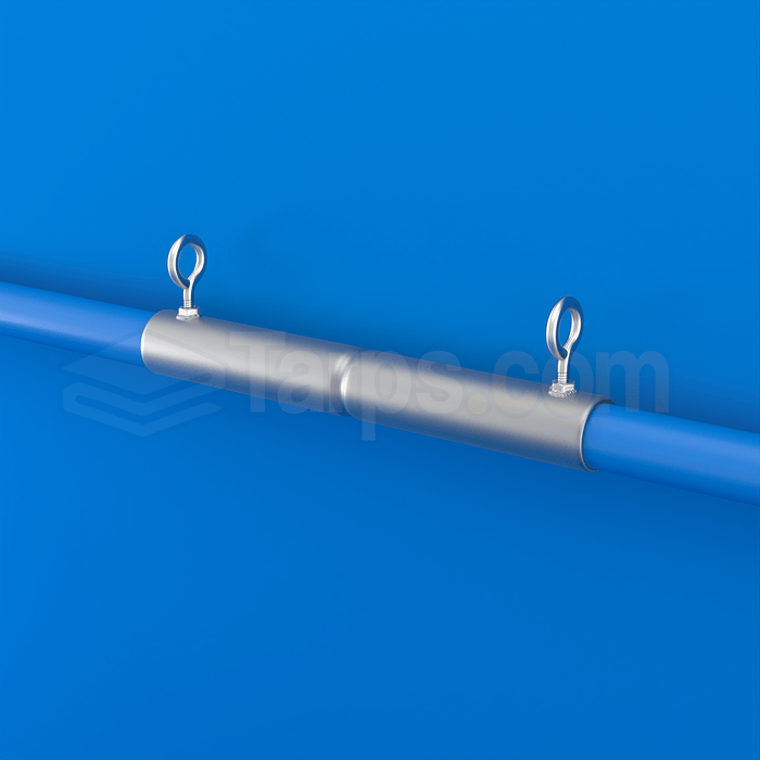 1 3/8" Tubing Splicer - 2 Way Fitting (FC-138) - Tarps.com