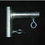 1" Flat Open L - 2 Way Fitting (FOL-1) - Tarps.com