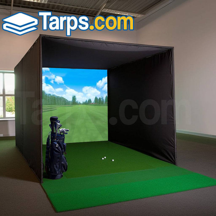 Golf Simulation Frame - 11 Piece Set - Tarps.com