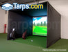 Golf Simulation Frame - 8 Piece Set - Tarps.com