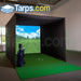 Golf Simulation Frame - 8 Piece Set - Tarps.com