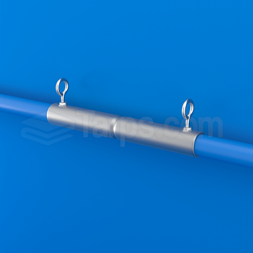 3/4" Tubing Splicer - 2 Way Fitting (FC-075) - Tarps.com