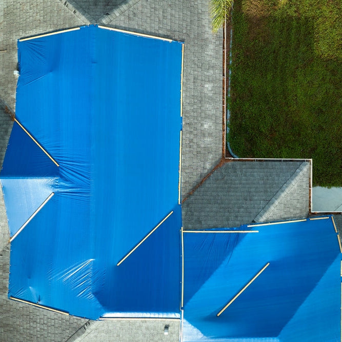 How to Tarp a Damaged Roof