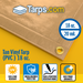 Tan Vinyl PVC Tarps - 18 oz - Tarps.com