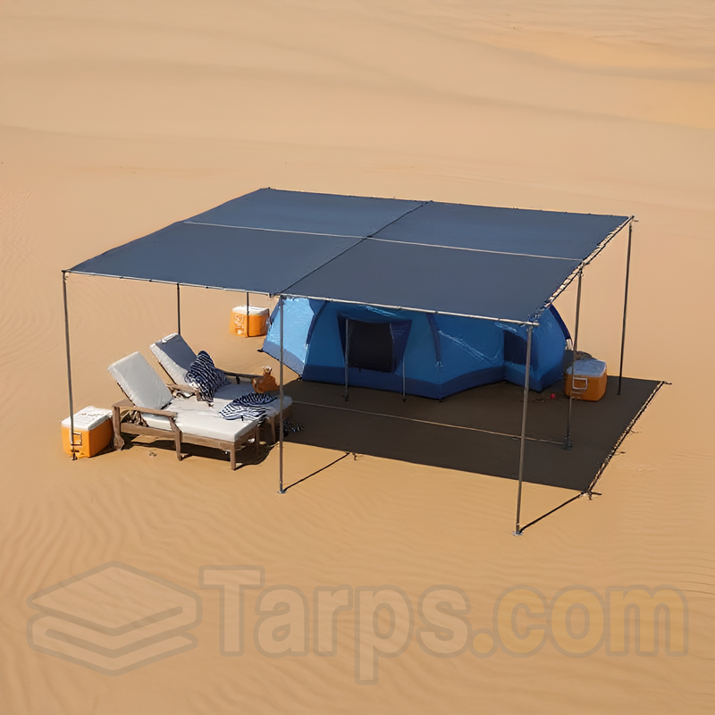 Load image into Gallery viewer, 1 3/8&quot; Burning Man Base Kit - Tarps.com

