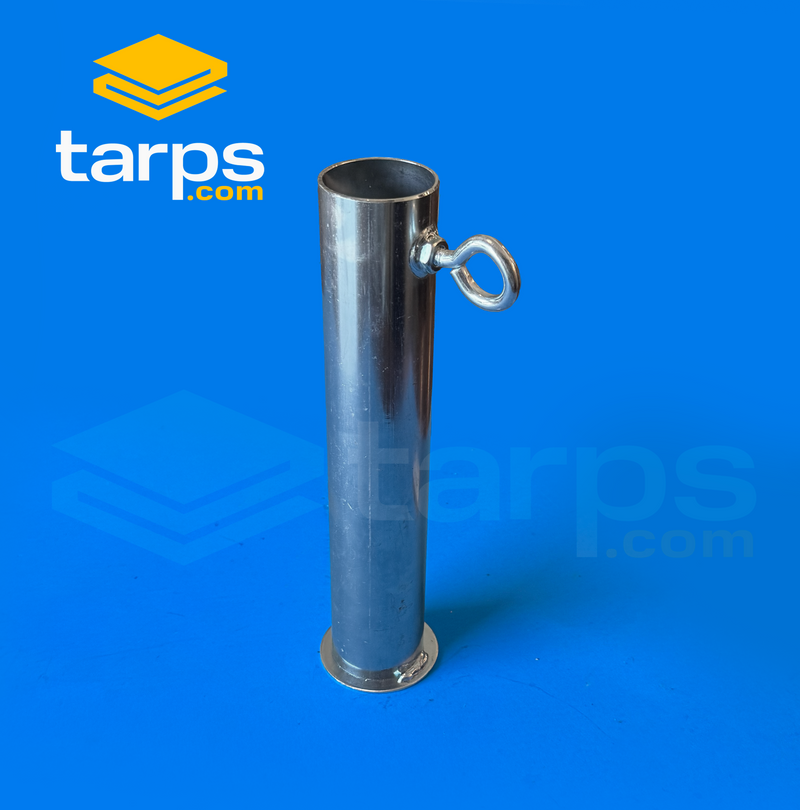 Load image into Gallery viewer, 1 5/8" Cement Weight Foot Pad (CWFP-158) - Tarps.com
