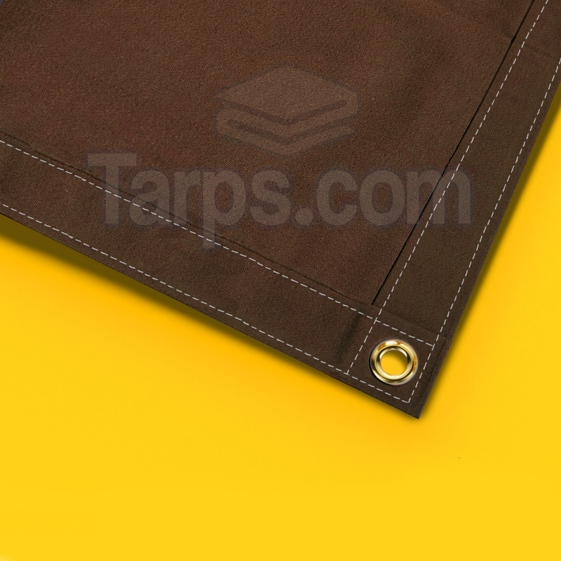 Load image into Gallery viewer, Brown Canvas Tarps - 16 oz Cotton
