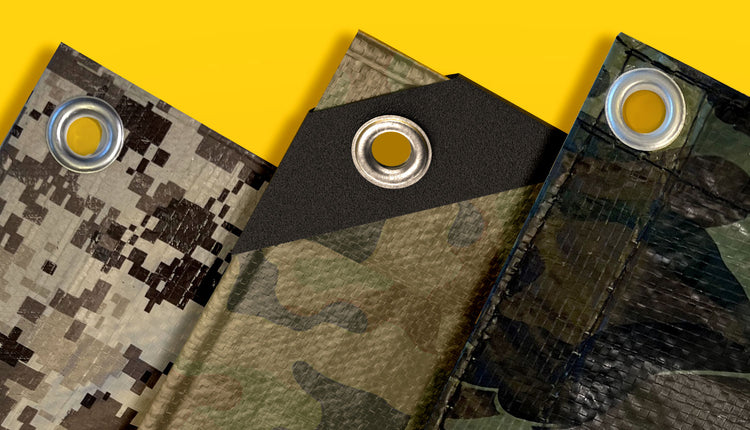 Camo Poly Tarps
