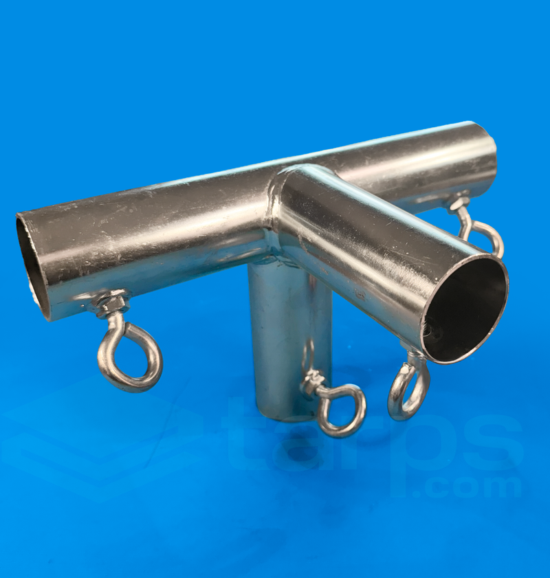 Load image into Gallery viewer, 1 5/8" Flat Roof - 4 Way Fitting (F4-158)
