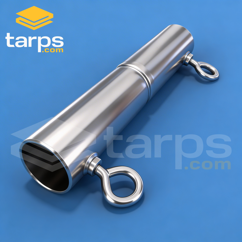 Load image into Gallery viewer, 1 5/8" Tubing Splicer - 2 Way Fitting (FC-158) - Tarps.com

