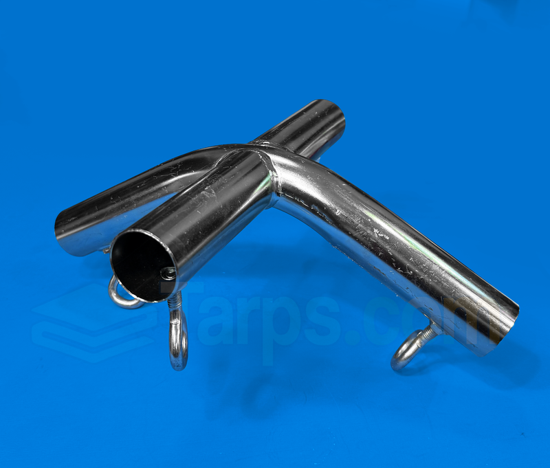 Load image into Gallery viewer, 1 3/8&quot; High Peak Side or Top Center - 4 Way Fitting (FV4-138)
