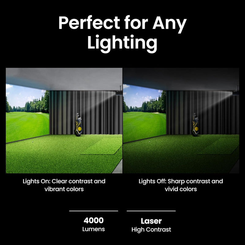 Load image into Gallery viewer, BenQ LU710 Laser Golf Simulator Projector - Tarps.com
