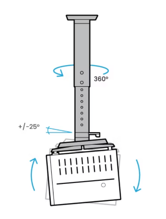 BenQ Universal Ceiling Mount - Tarps.com