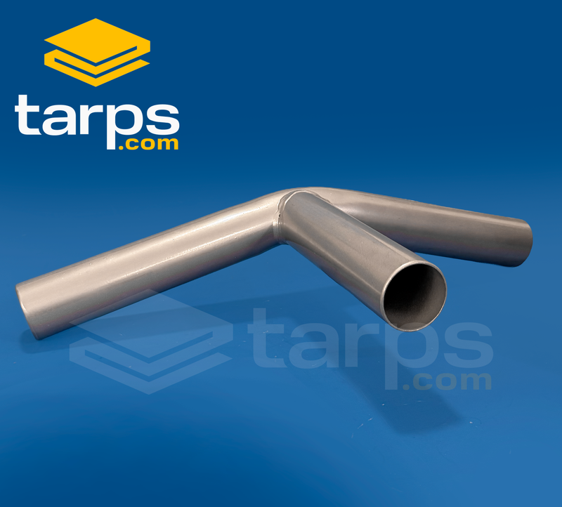 Load image into Gallery viewer, 1 3/8" Low Peak Top End - 3 Way Fitting (P3E-138) - Tarps.com
