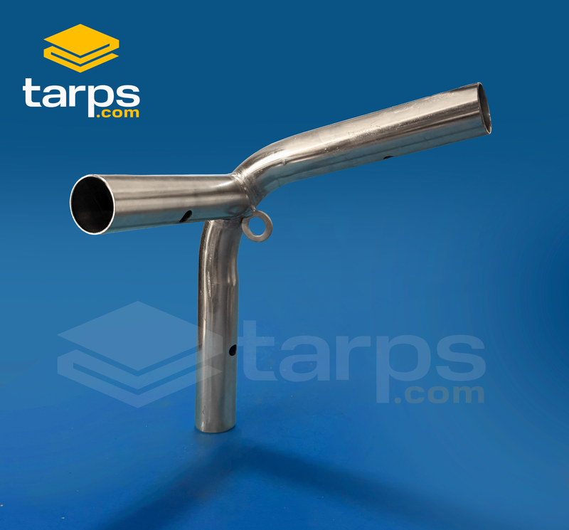 Load image into Gallery viewer, 1 3/8" Low Peak Side End - 3 Way Fitting (P3J-138) - Tarps.com
