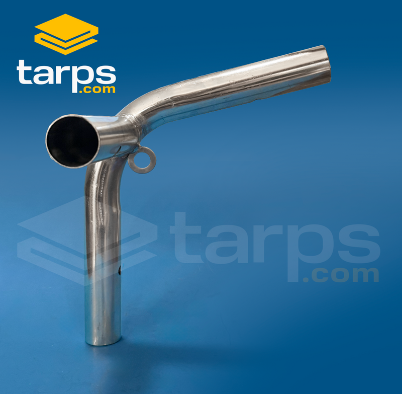 Load image into Gallery viewer, 1 3/8" Low Peak Side End - 3 Way Fitting (P3J-138) - Tarps.com
