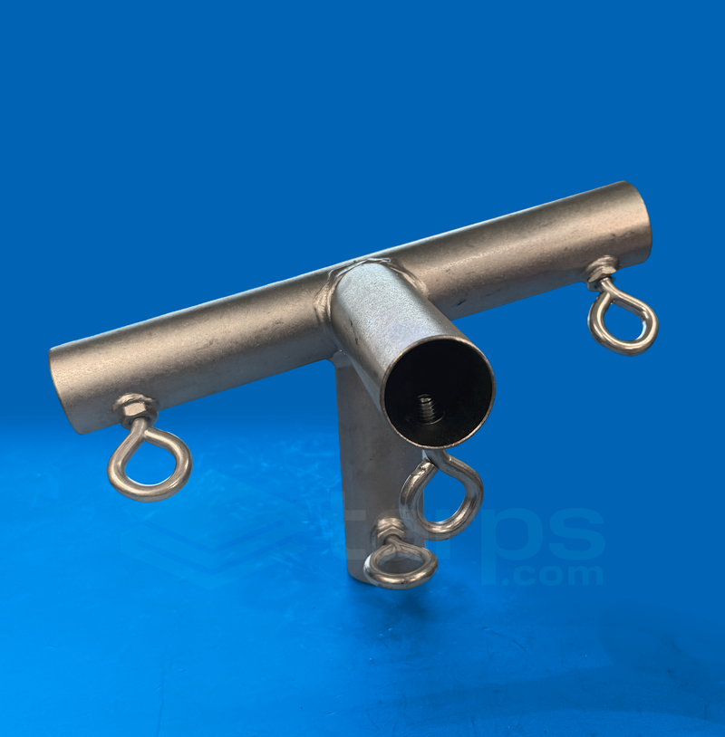 Load image into Gallery viewer, 1 3/8" Slope Peak Left Side - 4 Way Fitting (P4H-138)
