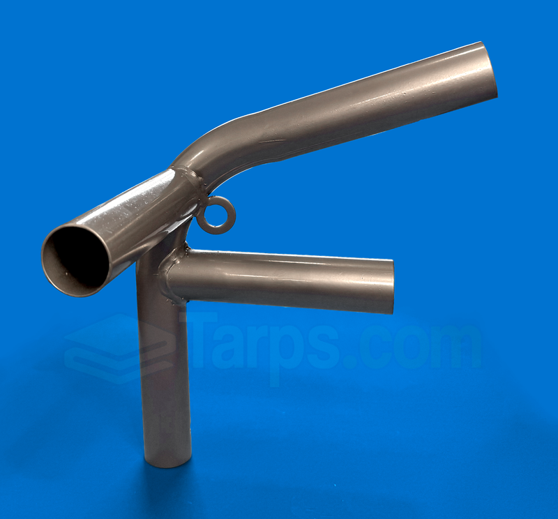 Load image into Gallery viewer, 1 3/8&quot; Low Peak Right Side Reinforced End - 4 Way Fitting (P4J2-138)
