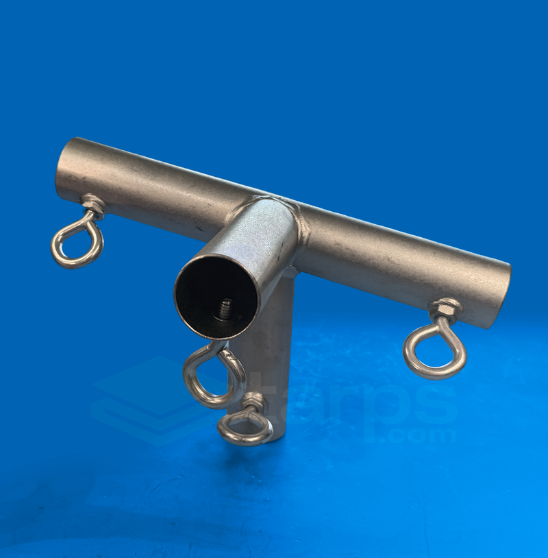 Load image into Gallery viewer, 1 3/8" Slope Peak Right Side - 4 Way Fitting (P4M-138)
