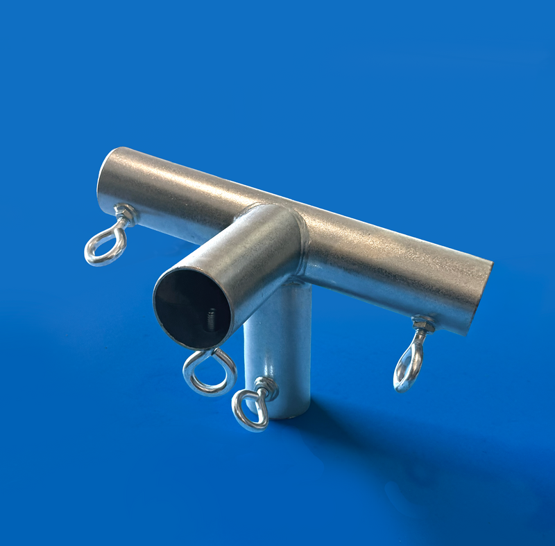 Load image into Gallery viewer, 1 5/8" Slope Peak Right Side - 4 Way Fitting (P4M-158) - Tarps.com

