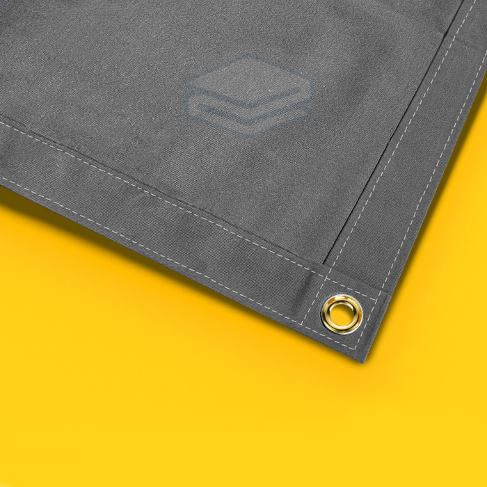 Premium Canvas Tarps - Grey - Tarps.com