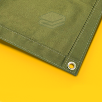 Premium Canvas Tarps - Olive Green - Tarps.com