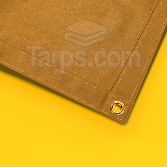 cotton canvas tarp Gold Canvas Tarps