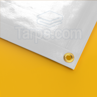 White Vinyl PVC Tarps - 13 oz - Tarps.com