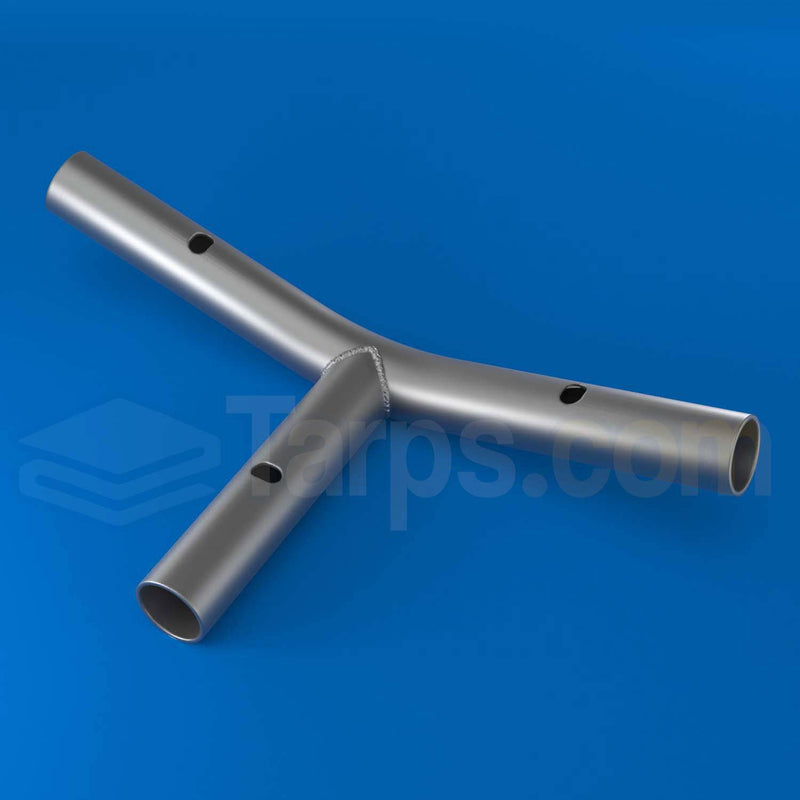 Load image into Gallery viewer, 1 3/8&quot; Low Peak Top End - 3 Way Fitting (P3E-138) - Tarps.com
