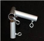 Load image into Gallery viewer, 1 3/8&quot; Slope Peak Top Side Down - 4 Way Fitting (SPT4-138) - Tarps.com
