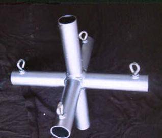 Load image into Gallery viewer, 1&quot; Flat  - 6 Way Fitting (F6-1) - Tarps.com
