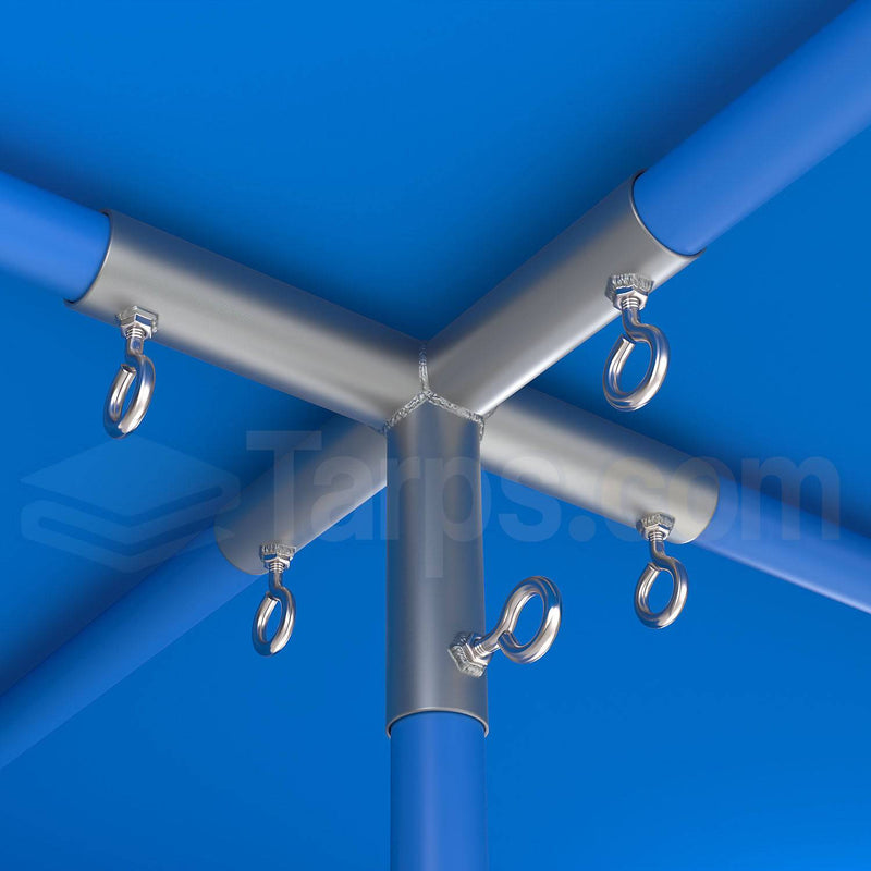 Load image into Gallery viewer, 1&quot; Flat Roof - 5 Way Fitting (F5-1) - Tarps.com
