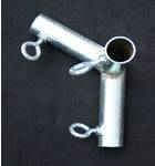 Load image into Gallery viewer, 1&quot; High Peak Side or Top End - 3 Way Fitting (FV3-1) - Tarps.com
