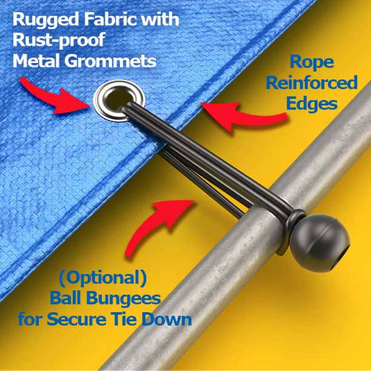 pension tarp All-Purpose Economy Poly Tarps