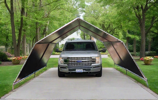 Barnstyle Canopy Kits 17' wide x 40' long / White